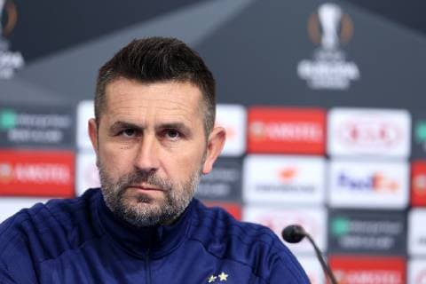GNK Dinamo press conference PK Pressekonferenz - Zagreb, Croatia 06.03.2019., Maksimir stadium, Zagreb, Croatia - GNK Dinamo press conference before football match of UEFA Europa league, Round of 16, 1st leg with Benfica. Nenad Bjelica.  LukaxStanzl PIXSELL