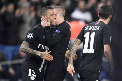 13 DANI ALVES (PSG) - JOIE FOOTBALL : Paris SG vs Manchester United ManU - Ligue des Champions - 06 03 2019 AnthonyBIBARD FEP Panoramic 
