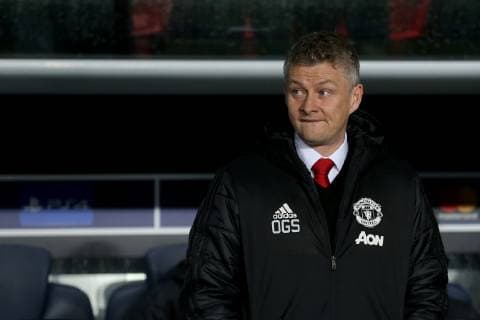 Paris, France, 06.03.2019, UEFA Champions League - 2018 19 Season, Round of 16, 2nd leg, Achtelfinale, Paris Saint-Germain - Manchester United ManU Trainer Ole Gunnar Solskjaer (MNU) Schaut ( DeFodi541