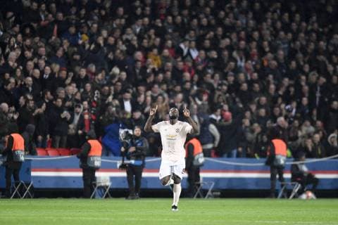 09 ROMELU LUKAKU (MAN) - JOIE FOOTBALL : Paris SG vs Manchester United ManU - Ligue des Champions - 06 03 2019 AnthonyBIBARD FEP Panoramic 