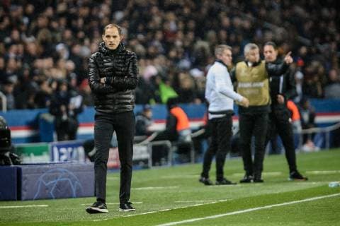 PSG Trainer Thomas Tuchel during Round of 16, second leg of UEFA Champions League match between Paris Saint Germain and Manchester United ManU FC at the Parc des Princes, in Paris on March 6th, 2019.  Copyright: xAurelienxMorissardx