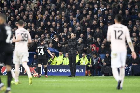 THOMAS TUCHEL (ENTRAINEUR PSG) FOOTBALL : Paris SG vs Manchester United ManU - Ligue des Champions - 06 03 2019 AnthonyBIBARD FEP Panoramic 