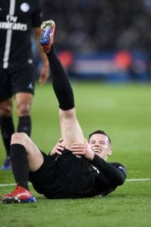23 JULIAN DRAXLER (PSG) - BLESSURE - DECEPTION FOOTBALL : Paris SG vs Manchester United ManU - Ligue des Champions - 06 03 2019 AnthonyBIBARD FEP Panoramic 