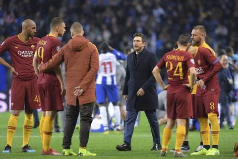 Photo Luciano Rossi AS Roma LaPresse 06 03 2019 Roma (Italia) Soccer Porto - AS Roma Uefa Champions League 2018 2019 - Dragao Stadium of Porto (Portogallo) In the pic: Eusebio Di Francesco  Copyright: xLucianoxRossix ASxRoma LaPressex