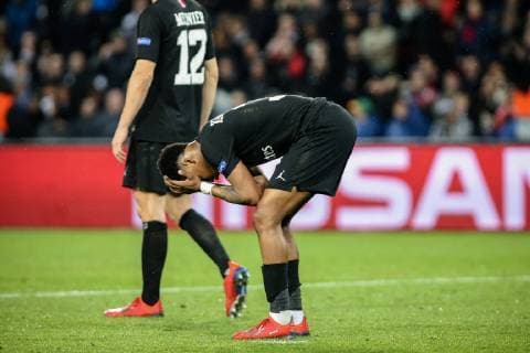 Presnel Kimpembe (PSG) during Round of 16, second leg of UEFA Champions League match between Paris Saint Germain and Manchester United ManU FC at the Parc des Princes, in Paris on March 6th, 2019.  Copyright: xAurelienxMorissardx