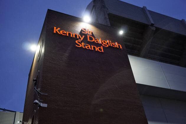 19.02.2019, Fussball UEFA Champions League 2018 2019, Achtelfinale, FC Liverpool - FC Bayern München, Anfield Stadium in Liverpool (England), Das Stadion in der Aussenansicht.