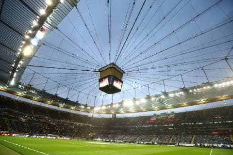 Die Commerzbank-Arena vor Spielbeginn Eintracht Frankfurt vs Inter Mailand, Fussball, Europa League, 07.03.2019 Eintracht Frankfurt vs Inter Mailand, Fussball, Europa League, 07.03.2019 Frankfurt Copyright: xEIBNER RenexWeissx EP_RWS
