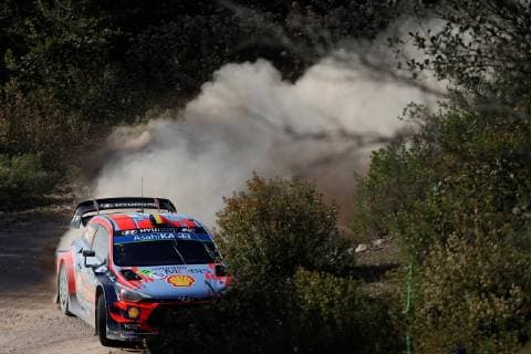 Belgium Thierre Neuville drives his Hyundai Shell Mobis WRT during the first stage of the Rally Guanajuato Mexico, Leon, Mexico, 08 March 2019. Rally Guanajuato Mexico 2019 !ACHTUNG: NUR REDAKTIONELLE NUTZUNG!  Copyright: xFranciscoxGuascox AME4953 20190309-636876983640918226