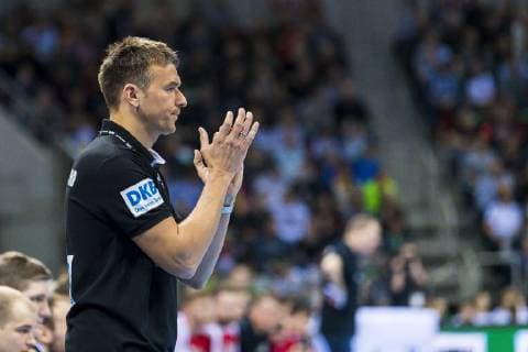 Düsseldorf, Deutschland 09. März 2019: Handball DHB Männer Laenderspiel - 18 19 - Deutschland vs. Schweiz Trainer Christian Prokop (Deutschland) Gestik Geste gestikuliert Düsseldorf ISS Dome Nordrhein-Westfalen Deutschland