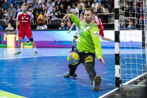 Düsseldorf, Deutschland 09. März 2019: Handball DHB Männer Laenderspiel - 18 19 - Deutschland vs. Schweiz Torhueter Andreas Wolff (Deutschland THW Kiel) Düsseldorf ISS Dome Nordrhein-Westfalen Deutschland