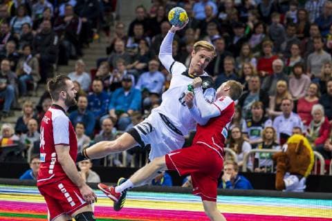 Düsseldorf, Deutschland 09. März 2019: Handball DHB Männer Laenderspiel - 18 19 - Deutschland vs. Schweiz Marian Michalczik (Deutschland GWD Minden) Düsseldorf ISS Dome Nordrhein-Westfalen Deutschland