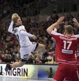 Handballländerspiel Deutschland vs. Schweiz Deutschland - Schweiz 27 : 29 Handball Länderspiel in Düsseldorf,