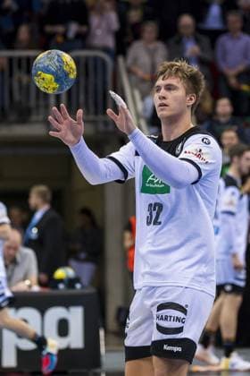 Düsseldorf, Deutschland 09. März 2019: Handball DHB Männer Laenderspiel - 18 19 - Deutschland vs. Schweiz Franz Semper (SC DHfK Leipzig) Düsseldorf ISS Dome Nordrhein-Westfalen Deutschland