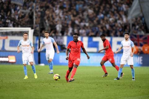27 JEAN VICTOR MAKENGO (NICE) FOOTBALL : Marseille vs Nice - Ligue 1 Conforama - 10 03 2019 AnthonyBIBARD FEP Panoramic 