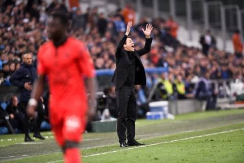RUDI GARCIA (ENTRAINEUR MARSEILLE) FOOTBALL : Marseille vs Nice - Ligue 1 Conforama - 10 03 2019 AnthonyBIBARD FEP Panoramic 