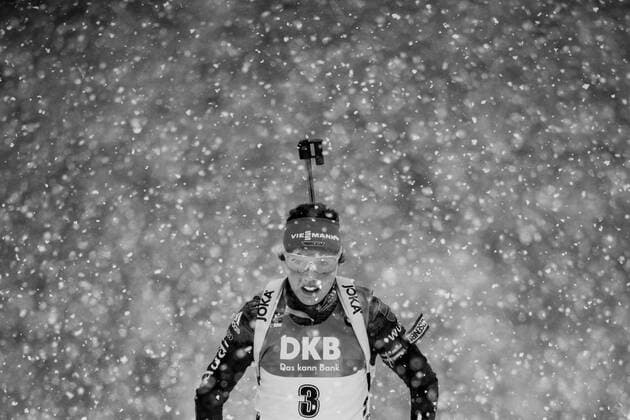 190310 Laura Dahlmeier of Germany during the Women s 10 km Pursuit during the IBU World Championships Biathlon on March 10, 2019 in Östersund. Photo: Petter Arvidson BILDBYRAN kod PA 92254 *** 190310 Laura Dahlmeier of Germany during the Women s 10 km Pursuit during the IBU World Championships Biathlon on March 10 2019 in Östersund Photo Petter Arvidson BILDBYRAN kod PA 92254,  Copyright: PETTERxARVIDSON BB190310PA227