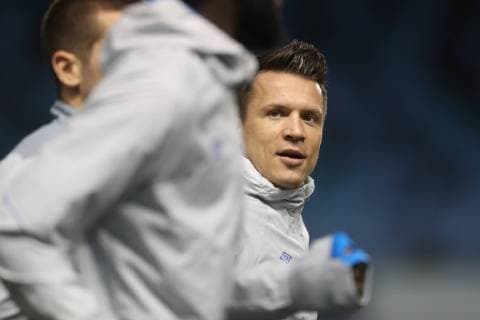 11.03.2019, Fussball, Saison 2018 2019, Champions League, Pressekonferenz und Abschlusstraining des FC Schalke 04 in Manchester England Yevhen KONOPLYANKA (FC Schalke 04) Manchester Flughafen England