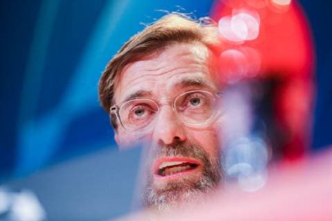 Trainer Juergen Klopp (FC Liverpool) bei der Pressekonferenz GER, Fussball, UEFA Champions League, Pressekonferen FC Liverpool, 12.03.2019 Muenchen Copyright: xTomxWellerx xEibner-Pressefotox EP_eer