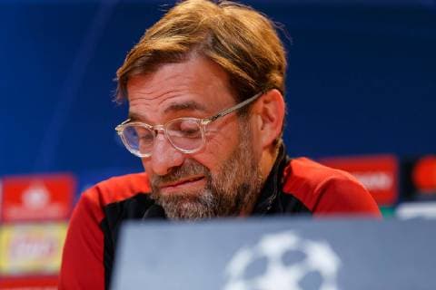 Deutschland, Muenchen 12.03.2019, UEFA Champions League - 2018 19 Season, Round of 16, Second leg, FC Bayern Muenchen- Liverpool FC, Pressekonferenz Liverpool FC, Trainer Juergen Klopp (LFC) ( DeFodi048