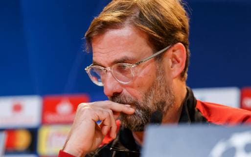 Deutschland, Muenchen 12.03.2019, UEFA Champions League - 2018 19 Season, Round of 16, Second leg, FC Bayern Muenchen- Liverpool FC, Pressekonferenz Liverpool FC, Trainer Juergen Klopp (LFC) ( DeFodi048