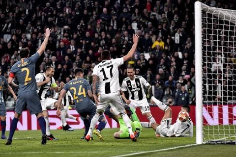 Photo LaPresse Marco Alpozzi March 12, 2019 Turin (Italy) soccer Juventus vs Atletico Madrid - Champions League Fourth Round - Stadio Allianz Stadium In the pic: Cristiano Ronaldo (Juventus F.C.);  Copyright: xMarcoxAlpozzi LaPresse LaPresse x