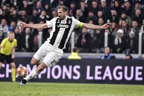Photo LaPresse Marco Alpozzi March 12, 2019 Turin (Italy) soccer Juventus vs Atletico Madrid - Champions League Fourth Round - Stadio Allianz Stadium In the pic: Giorgio Chiellini (capitano) (Juventus F.C.);  Copyright: xMarcoxAlpozzi LaPresse LaPresse x