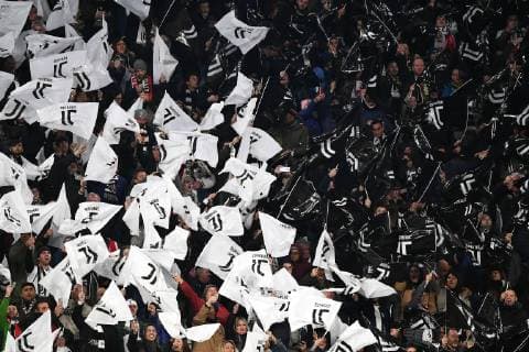 Db Torino 12 03 2019 - Champions League Juventus-Atletico Madrid foto Matteo Gribaudi Image nella foto: coreografia tifosi Juventus 