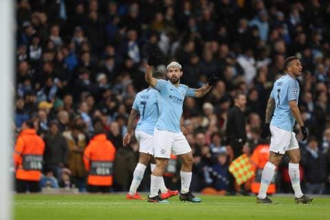 12.03.2019, Fussball, Saison 2018 2019, Champions League, Achtelfinale, Manchester City - FC Schalke 04 Manchester Etihad Stadium Deutschland