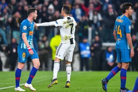 2019.03.12 Turyn Pilka nozna UEFA Liga Mistrzow sezon 2018 2019 FC Juventus Turyn - Atletico Madryt N z bramka gol radosc na 1-0 Cristiano Ronaldo Foto Pawel Andrachiewicz PressFocus 2019.03.12 Turyn Football UEFA Champions League season 2018 2019 FC Juventus Torino - Atletico Madrid bramka gol radosc na 1-0 Cristiano Ronaldo Credit: Pawel Andrachiewicz PressFocus NEWSPIX.PL --- Newspix.pl  20190312_PF_PA029