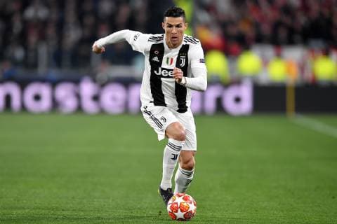 Cristiano Ronaldo of Juventus in action during the Uefa Champions League 2018 2019 round of 16 second leg football match between Juventus and Atletico Madrid at Juventus stadium, Turin, March, 12, 2019 Foto Andrea Staccioli Insidefoto andreaxstaccioli
