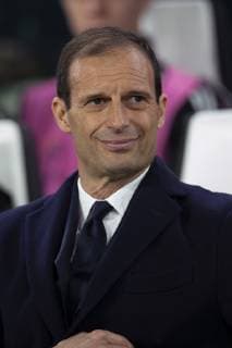 Massimiliano Allegri manager of Juventus during the UEFA Champions League Round of 16 match at the Allianz Stadium, Turin, Italy. Picture date 12th March 2019. Picture credit should read: Jonathan Moscrop Sportimage EDITORIAL USE ONLY. No use with unauthorised audio, video, data, fixture lists, club league logos or live services. Online in-match use limited to 120 images, no video emulation. No use in betting, games or single club league player publications. SOLO0605.CR2