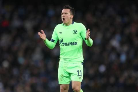12.03.2019, Fussball, Saison 2018 2019, Champions League, Achtelfinale, Manchester City - FC Schalke 04 Yevhen KONOPLYANKA (FC Schalke 04) Manchester Etihad Stadium Deutschland