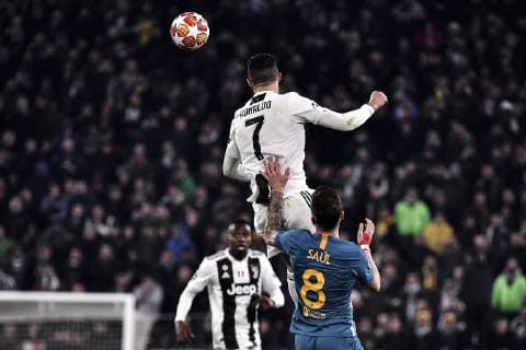 Photo LaPresse Marco Alpozzi March 12, 2019 Turin (Italy) soccer Juventus vs Atletico Madrid - Champions League Fourth Round - Stadio Allianz Stadium In the pic: Cristiano Ronaldo (Juventus F.C.);  Copyright: xMarcoxAlpozzi LaPresse LaPresse x