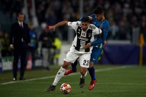 March 12, 2019 - Turin, Italy - Emre Can of Juventus and Alvaro Morata of Ateltico Madrid during the UEFA Champions League Round of 16 Second Leg match between Juventus and Club de Atletico Madrid at Allianz Stadium on March 12, 2019 in Turin. Juventus v Club de Atletico Madrid - UEFA Champions League Round of 16: Second Leg  - ZUMAn230 20190312_zaa_n230_540 Copyright: xJosexBretonx