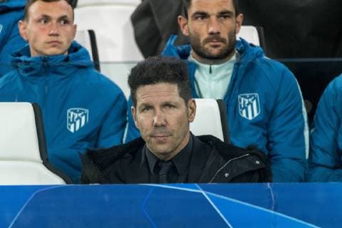 Diego Pablo Simeone Coach (Atletico de Madrid) during the Uefa Champions League Round of 16 - 2nd Leg match between Juventus 3-0 Atletico de Madrid at Allianz Stadium on March 12, 2019 in Torino , Italy. Noxthirdxpartyxsales  (99023004)