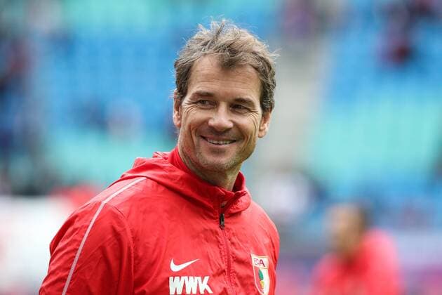 Co-Trainer Jens Lehmann (FC Augsburg) - 1. Fussball Bundesliga Saison 2018-2019 RasenBallsport Leipzig vs. FC Augsburg in der Red Bull Arena in Leipzig - Deutschland, Fußball, Mann, Maenner,09.03.2019 - Gemäß den Vorgaben der DFL Deutsche Fußball Liga ist es untersagt, in dem Stadion und oder vom Spiel angefertigte Fotoaufnahmen in Form von Sequenzbildern und oder videoaehnlichen Fotostrecken zu verwerten bzw. verwerten zu lassen. DFL regulations prohibit any use of photographs as image sequences and or quasi-video. *** Co Coach Jens Lehmann FC Augsburg 1 Soccer Bundesliga Season 2018 2019 RasenBallsport Leipzig vs. FC Augsburg in the Red Bull Arena in Leipzig Germany Soccer Man Men 09 03 2019 According to the DFL Deutsche Fußball Liga it is forbidden to use or have used photographs taken in the stadium or from the match in the form of sequence pictures or video-like photo sequences DFL regulations prohibit any use of photographs as image sequences and or quasi video