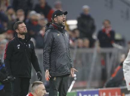Trainer Jürgen Klopp (Liverpool) . FC Bayern München-FC Liverpool . München, GER,13.03.2019, Achtelfinale Fussball-Champions League 2018-2019 .