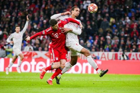 v. li. im Zweikampf ÊRobert Lewandowski (FC Bayern Muenchen) und Joel Matip (FC Liverpool) GER, Fussball, UEFA Champions League, FC Bayern Muenchen - FC Liverpool, 13.03.2019 Muenchen Copyright: xTomxWellerx xEibner-Pressefotox EP_eer