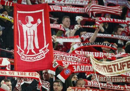 SOCCER - CL, Bayern vs Liverpool MUNICH,GERMANY,13.MAR.19 - SOCCER - UEFA Champions League, round of 16, FC Bayern Muenchen vs Liverpool FC. Image shows fans of FC Bayern Muenchen. GEPAxpictures xThomasxBachun
