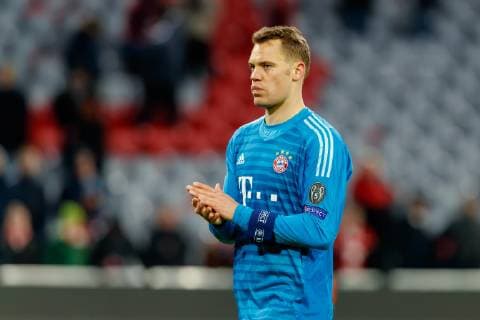 Deutschland, Muenchen 13.03.2019, UEFA Champions League - 2018 19 Season, Round of 16, Second leg, FC Bayern Muenchen- Liverpool FC, Torwart Manuel Neuer (FCB) enttaeuscht ( DeFodi048
