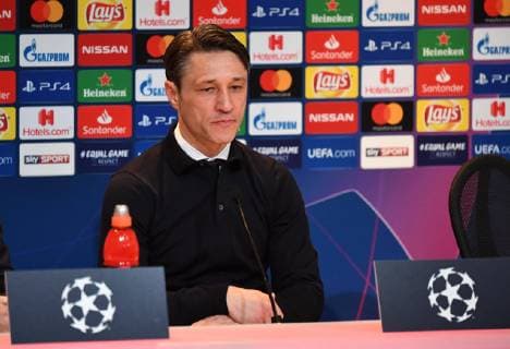 Sport Bilder des Tages Fussball, Herren, Saison 2018 2019, Champions League (Achtelfinale, Rückspiel), FC Bayern München - FC Liverpool (1:3), Trainer Niko Kovac (Bayern München), 13.03. 2019, Copyright: xMatthiasxKochx