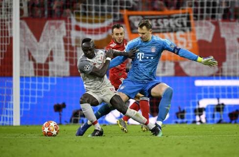 TOR zum 0:1 Sadio Mane FC Liverpool gegen Torwart Manuel Neuer FC Bayern München FCB Champions League CL Achtelfinale Rückspiel FC Bayern München FCB vs FC Liverpool 13.03.2019 DFL REGULATIONS PROHIBIT ANY USE OF PHOTOGRAPHS AS IMAGE SEQUENCES AND OR QUASI-VIDEO FC Bayern München FCB vs FC Liverpool