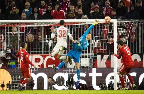 München, 13.03.2019 Joel Matip (Liverpool), Torwart Manuel Neuer (FCB) FC Bayern München - FC Liverpool
