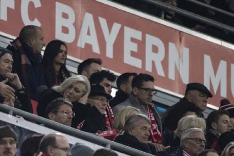 13.03.2019, xkvx, Fussball UEFA Champions League, FC Bayern München - FC Liverpool emspor, v.l. Franz Beckenbauer (DFL DFB REGULATIONS PROHIBIT ANY USE OF PHOTOGRAPHS as IMAGE SEQUENCES and or QUASI-VIDEO) Muenchen