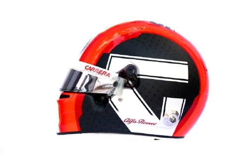 Photo4 LaPresse 14 03 2019 Melbourne, Australia Grand Prix Formula One Australia 2019 In the pic: The helmet of Antonio Giovinazzi (ITA) Alfa Romeo Racing C38  Copyright: xPhoto4 LaPressex