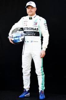 Formel 1, GP Australien, Fotoshooting March 14, 2019 - Melbourne, Victoria, Australia - Valtteri Bottas of Finland and Mercedes-AMG Petronas Motorsport poses for a portrait during a photo session ahead of the Australian Formula 1 Grand Prix at Albert Park on March 14, 2019 in Melbourne, Australia F1 Grand Prix of Australia - Previews  - ZUMAn230 20190314_zaa_n230_041 Copyright: xMorganxHancockx