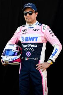 Formel 1, GP Australien, Fotoshooting March 14, 2019 - Melbourne, Victoria, Australia - Sergio Perez of Mexico and Racing Point F1 Team poses for a portrait during a photo session ahead of the Australian Formula 1 Grand Prix at Albert Park on March 14, 2019 in Melbourne, Australia F1 Grand Prix of Australia - Previews  - ZUMAn230 20190314_zaa_n230_024 Copyright: xMorganxHancockx