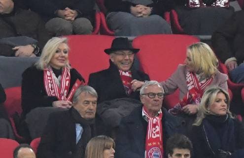 13.03.2019, Fussball, UEFA Champions League, Saison 2018 2019, Achtelfinale, Rueckspiel, FC Bayern Muenchen - FC Liverpool 1:3, Franz Beckenbauer, mitte.