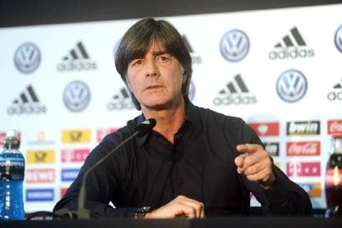 Joachim Jogi Löw. Fußball-Bundestrainer Joachim Jogi Löw während einer Pressekonferenz am 15.03.2019 in der DFB - Zentrale Frankfurt am Main.