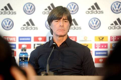Joachim Jogi Löw. Fußball-Bundestrainer Joachim Jogi Löw während einer Pressekonferenz am 15.03.2019 in der DFB - Zentrale Frankfurt am Main.
